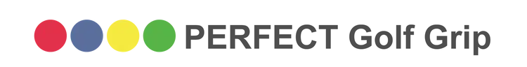 Perfect Golf Grip black logo wordmark on transparent background